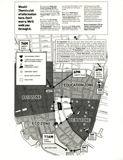 Map of September 17 (S17) direct actions